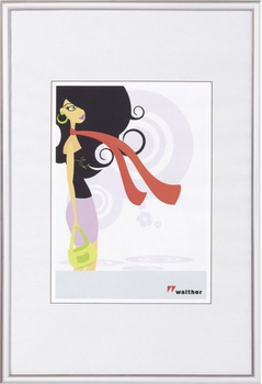 Ramka na zdjęcia Walther New Lifestyle 10x15 cm Silver (4004122207282)