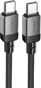 Кабель Acefast C9-03 USB 2.0 USB-C to USB-C 1.2 м 3A Black/Grey (6974316282679)