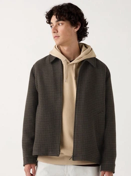 Куртка демісезонна чоловіча Uniqlo 82908449 2XL Коричнева (1159832801)