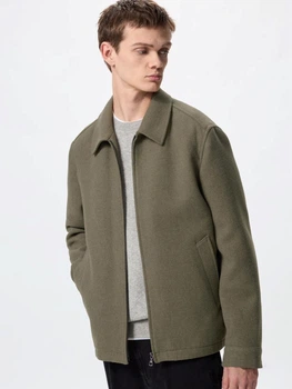 Куртка демисезонная мужская Uniqlo 421772940 M Зеленая (1159830909)
