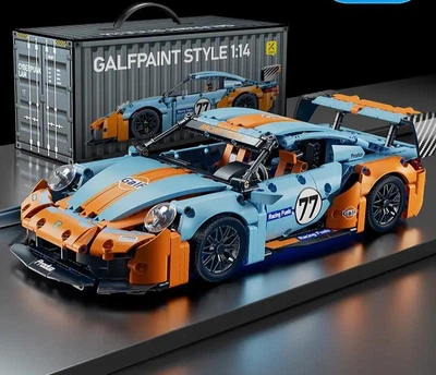Машина Конструктор-суперкар Porsche 911 GTR (1314 деталей, совместимый с LEGO Technic ) Порше Лего карс