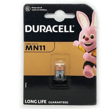 Батарейка MN11А (11A) Duracell 6V блистер (для сигнализации) (54926)