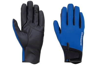 Перчатки Shimano Pearl Fit 3 Cover Gloves L, цвет:blue (9690800701)