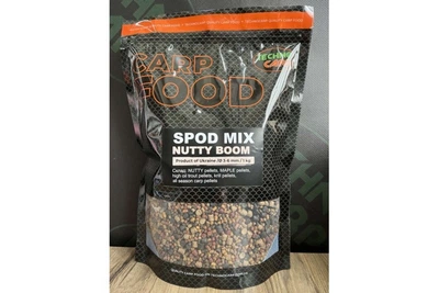 Пеллетс Технокарп Spod Mix 6мм 1кг Nutty Boom (8302009006)