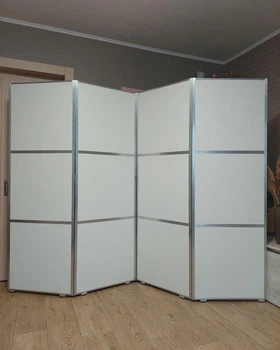 Ширма Універсальна (двохстороння) 180х240 см біла