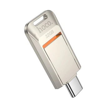 Флеш пам`ять Hoco UD17 32GB Type-C 3.0 Сірий