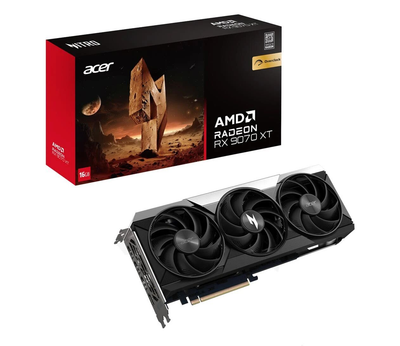 Видеокарта Acer Radeon RX 9070 XT Nitro OC 16GB GDDR6 (DP.Z4DWW.P01) EU