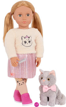 Кукла Our Generation Шила с котенком Сэмми и аксессуарами 46 см (BD31579Z)