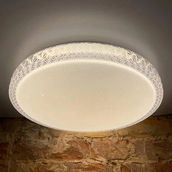 Светильник LED с пультом 3 режима освещения 3000/4000/6500K LU-LECCE-80W круг LUMANO
