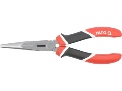 Тонкогубцы удлиненные плоские CrV, L= 200 мм YATO (YT-1944)