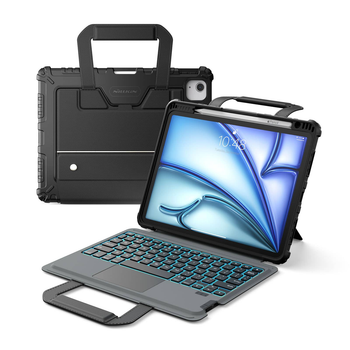 Чехол клавиатура для планшета Nillkin Bumper Keyboard Apple iPad Air 11 2024 / Air 4 / Air 5 10.9 с подсветкой