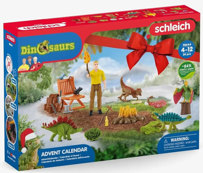 Адвент календар Schleich Динозаври 2022 98644 (4059433557250)