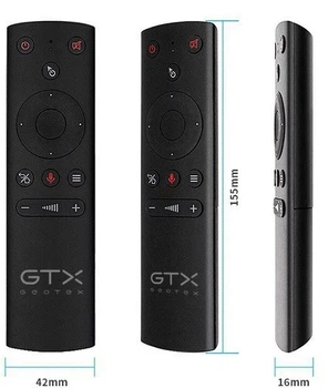 Пульт Air Mouse G21S-GTX 2.4 GHz для смарт приставки голосовое управление гироскопический