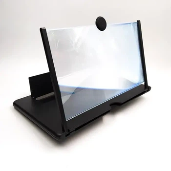 Увеличитель экрана для смартфона 3D Enlarged Screen черный акрил 8 2 дюйма увеличение 2-3 раза