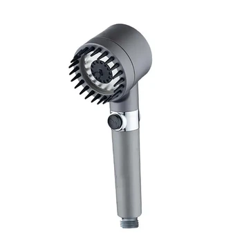 Массажная лейка с вращением 360° Turbocharged shower head 3 режима давления воды высокое качество