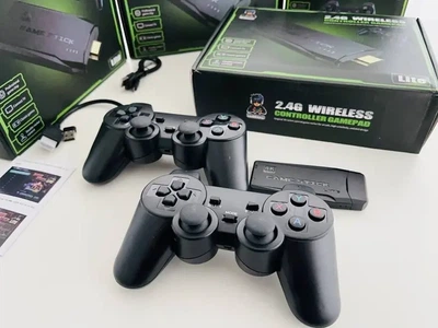 Игровая приставка на 10000 игр эмулятор Dendy и Sega HDMI 4K Bluetooth 2.4 Game Boy, Nintendo, Atari, PlayStation 1