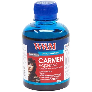 Чернила WWM Universal Carmen Cyan 200 г для Canon PIXMA iP/iX/MP/MX/MG(DL_0E17742CDBDA)