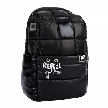 Рюкзак Yes Rebel 40x28x15 см 17 л черный (559933)