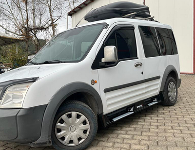 Боковые пороги Sorento-style (EuroCap) для Ford Connect 2006-2009 гг
