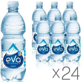 Упаковка горной минеральной негазированной воды Acqua Eva, 24 шт. х 0,5 л