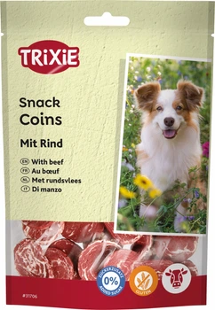 Ласощі для собак Trixie 31706 Premio Beef Coins з яловичиною 100 г (4011905317069)