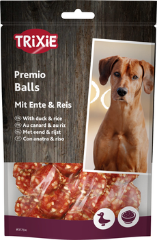 Лакомство для собак Trixie 31704 Premio Rice Duck Balls рис/утка 80 г (4011905317045)