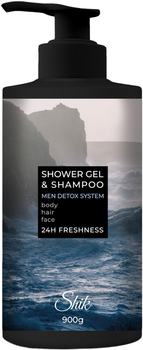 Гель-шампунь Shik Men Detox System 900 мл (4823107609060)