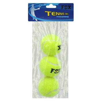 М'ячі для великого тенісу FOX BT-9799 3шт салатовий