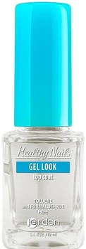 Закрепитель лака для ногтей "Гель-эффект" № 156 - Jerden Healthy Nails Gel Look 12ml (975813-1251605-2)
