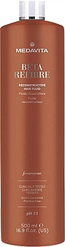 Глубоко восстанавливающий флюид для поврежденных волос - Medavita Beta Refibre Recontructive Hair Fluid 500ml (1176435-28929283)