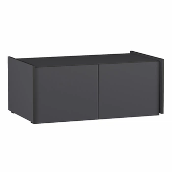 Антресоль на две дверцы для шкафа Ramo от Moreli Антрацит 40x57x100 R-0022-antracyt