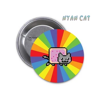 Значок Nyan Cat Нян Кэт meme мем #07