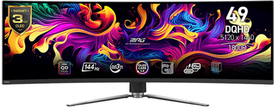 Монитор MSI MPG 491CQP QD-OLED Black