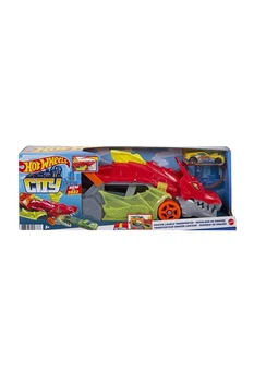 Вантажівка-транспортер "Паща дракона" колір різнокольоровий Hot Wheels ЦБ-00188808