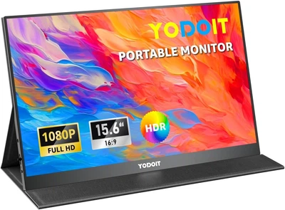Портативный монитор 15.6" Yodoit PTM15 Full HD IPS 60 Гц