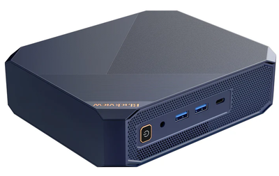 Мини ПК Blackview MP200 / Intel Core i5-11400H / RAM 16GB / SSD 512GB / HDMI / LAN / Wi-Fi 6 / Bluetooth 5.2 / Windows 11 / Blue