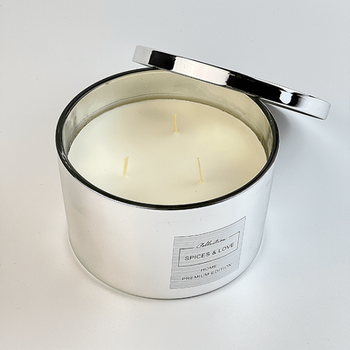 Ароматическая свеча Pepco Home Luxury Candle Spices & Love