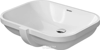 Раковина DURAVIT D-code 56 0338560002/0338560000 біла