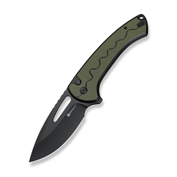 Нож складной туристический Sencut Squiggy, (9.9 см) 9Cr18MoV / G10 черно-зеленый