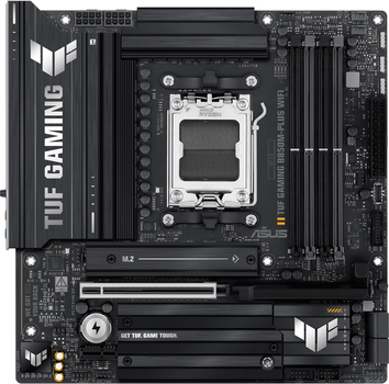 Материнська плата Asus TUF Gaming B850M-PLUS Wi-Fi (sAM5, AMD B850, PCI-Ex16)