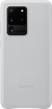 Панель Samsung Leather Cover для Galaxy S20 Ultra Light Grey (EF-VG988LSEGEU)