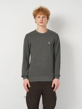 Джемпер чоловічий Polo Ralph Lauren 11501 M Темно-сірий (smt2000000034096)
