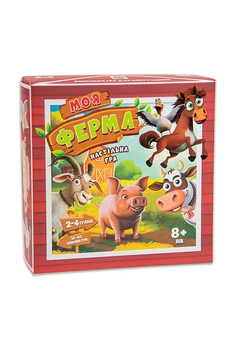 Настольная игра - Моя ферма цвет разноцветный Strateg ЦБ-00235777