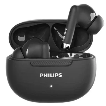Бездротові навушники Philips TAT202 TWS із вбудованим мікрофоном, Black