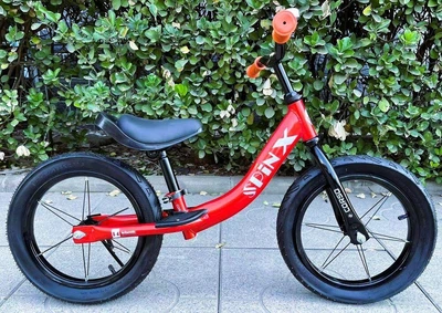 Велобіг CORSO Spin-X PX-280-14 (1) сталева рама колесо 14" надувні колеса підніжка підставка для ніг дзвіночок