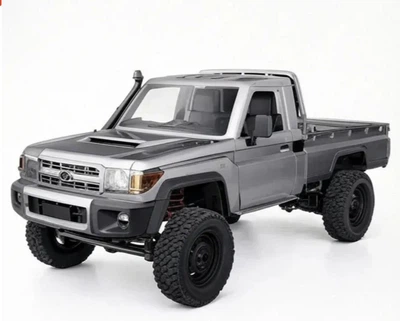 Машинка на радіокеруванні MN82 Toyota Land Cruiser 79 1:12 Сріблястий