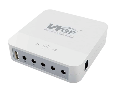 ДБЖ для роутера WGP UPS 203 на 13200 mAh 5V 9V 12V 12V 19V (2000106)
