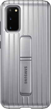 Панель Samsung Protective Standing Cover для Galaxy S20 Silver (EF-RG980CSEGEU)