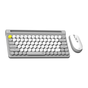 Беспроводная Клавиатура и Мышь Fantech Go WK897 |УКР/АНГ раскладка, Bluetooth+2.4| Grey