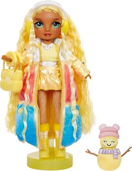 Лялька Рейнбоу Хай Санні Медісон жовта Rainbow High Winter Wonderland Sunny Madison Yellow